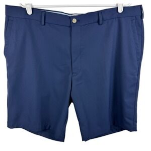 Peter Millar Men's Salem Navy‎ Blue Shorts Size 40 Crown Logo Golf Casual
